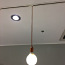 Золотой подвесной дизайнерский светильник (фото #2)