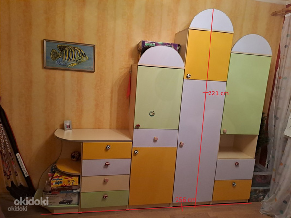 Детская мебель (шкаф) (фото #1)