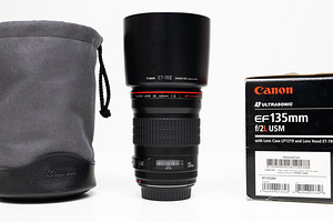 Canon EF 135mm f/2L USM objektiiv (1 foto / 10)