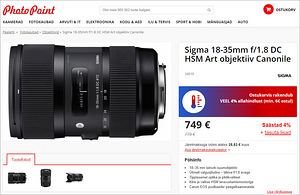 Sigma 18-35mm f/1.8 DC HSM Art (Canon EF-S) objektiiv (10 foto / 10)