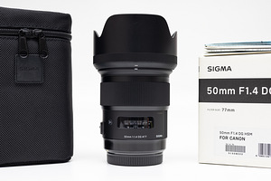 Sigma 50mm f/1.4 DG HSM Art (Canon EF) objektiiv (1 foto / 10)