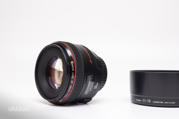 Canon EF 50mm f/1.2L USM объектив (фото #6)