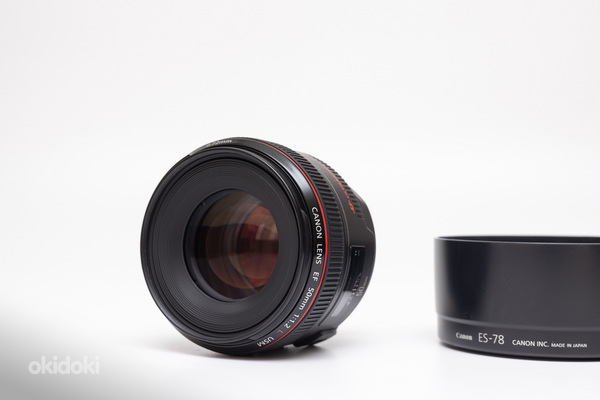 Canon EF 50mm f/1.2L USM объектив (фото #7)