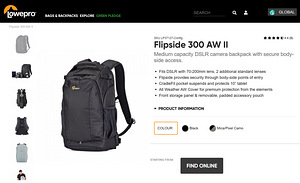 LowePro Flipside 300 AW II kaamerakott (6 foto / 10)