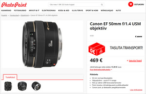 Canon EF 50mm f/1.4 USM objektiiv (10 foto / 10)