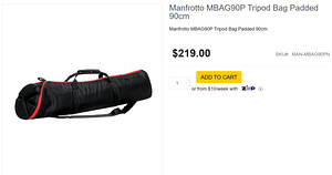 Manfrotto MBAG90P kandekott statiividele (4 foto / 5)
