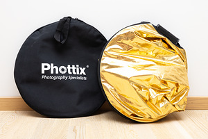 Phottix 5-in-1 Premium Reflector 107 cm (1 foto / 2)