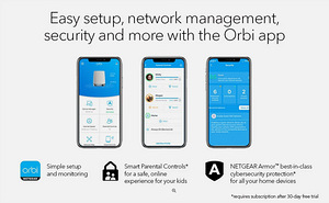 Võimas Mesh-süsteem Netgear Orbi WiFi 6 (AX4200) (8 foto / 9)
