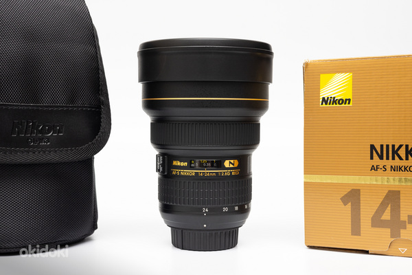Nikon AF-S Nikkor 14-24mm f/2.8G ED objektiiv