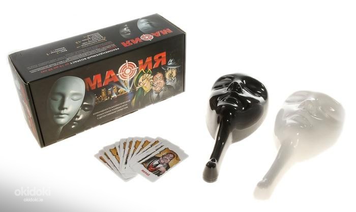 Mafia card role game masks 10+ (photo #2)