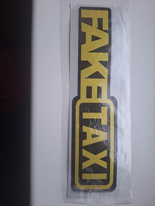 Fake Taxi kleebis (1 foto / 1)