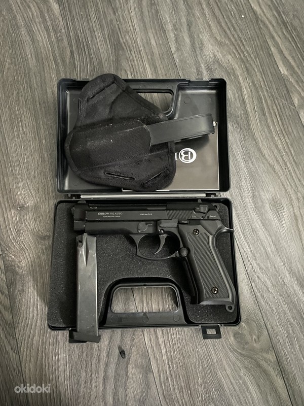 STARDIPÜSTOL BLOW F92 AUTO MUST 9 MM - Tallinn, Paintball ja airsoft – okidoki