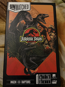 Jurrasik Park Unmatched Ingen vs Raptor (1 foto / 3)