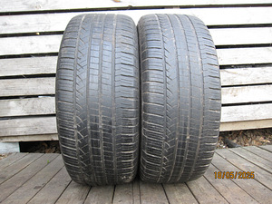 Летние шины Dunlop 255/60/17 до 5 мм 2 шт