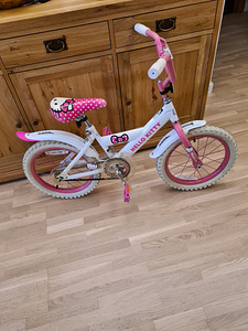 Hello kitty 16" велосипед (3 фото из 4)