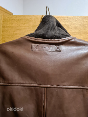 Gant кожаная куртка (фото #5)