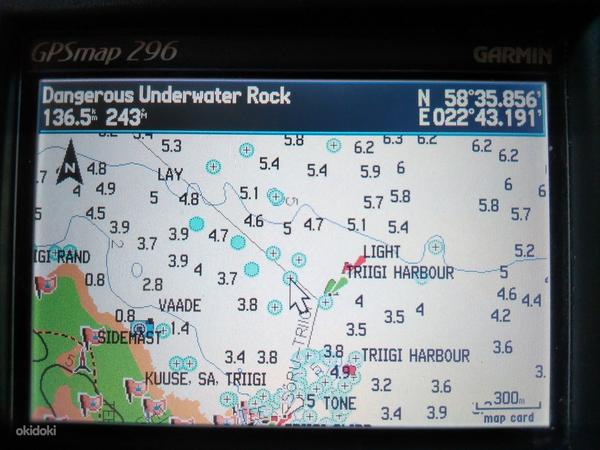 Garmin GPS merekaardid G2 vision (meri ja siseveekogud) (foto #2)