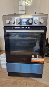 Whirlpool WS 5G8CHX/E gaasipliit elektriahjuga (1 foto / 3)