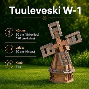 Tuuleveski ja aijakaunistus (1 foto / 5)