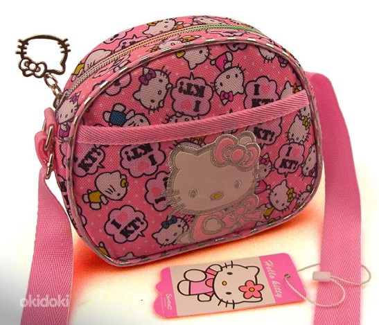 Детская красивая розовая сумочка Hello Kitty , новая (фото #1)