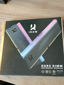 Goodram Memory DDR5 IRDM 64GB(2*32GB) /6000 CL30 BLACK RGB · (1 foto / 3)