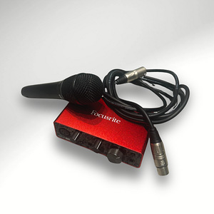 Rent: salvestuskomplekt — AT2010 + Focusrite Scarlett So (1 foto / 2)