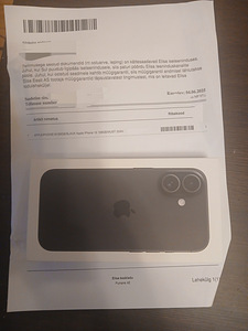 iPhone 16 128gb must, karp avamata (4 foto / 5)