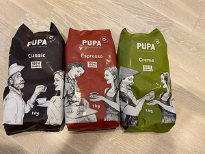 Pupa кофе 1кг (1 фото из 3)