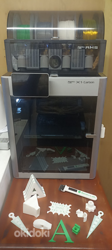3D принтер Bambu Lab X1 Carbon , цветная 3Д FDM печать (фото #1)