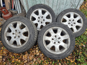 Диски MB и зимние шины 205/55/r16 Hakkapelita (1 фото из 7)