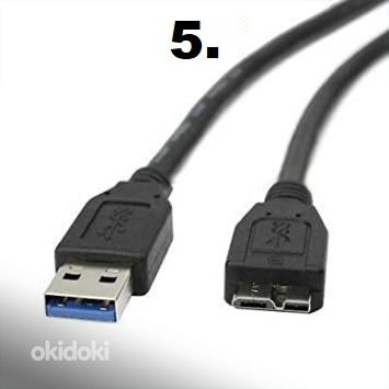 Arvuti / sülearvuti / UPS-i/ HDD toitekaabel ( 5 erinevat ) (foto #5)