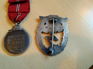 Luftawffe märk. Originaal. (2 foto / 2)