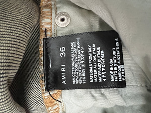 Джинсы amiri (2 фото из 3)