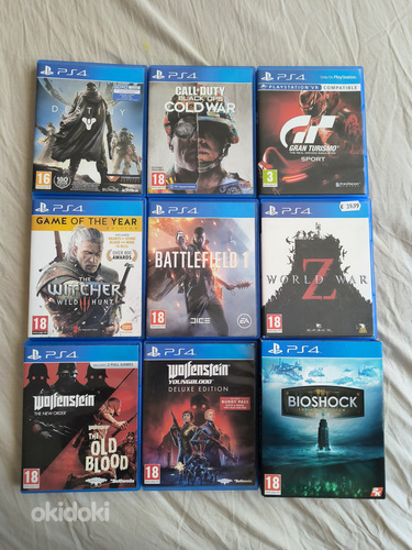 Müün mänge PS4-le
