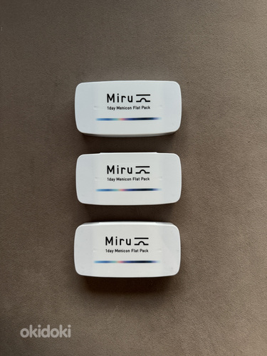 Контактные линзы Miru -3,5. Однодневные (фото #1)