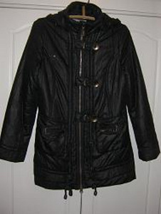 Черная в/о куртка, размер 36/S