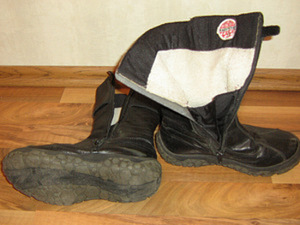 Soojad nahast mustad talvesaapad 34 (2 foto / 2)