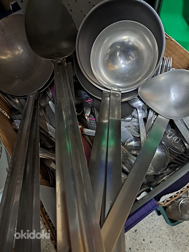 Kulp, kastmekulp, serveerimislusikad, köögitarbed