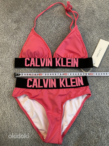 Новое бикини ck Calvin Klein с надписью (фото #1)