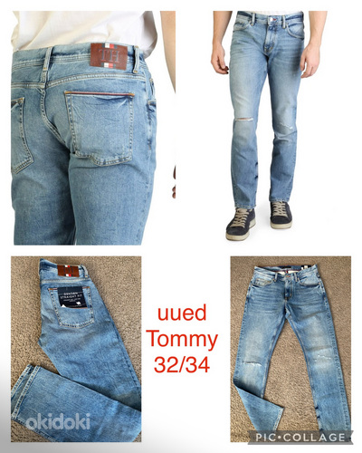 Meeste uued hilfiger guess pepe jeans teksad (foto #1)