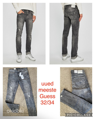 Meeste uued hilfiger guess pepe jeans teksad (foto #2)
