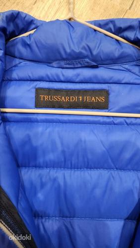 Осенняя Весенняя куртка пуховик Trussardi размер S (фото #2)