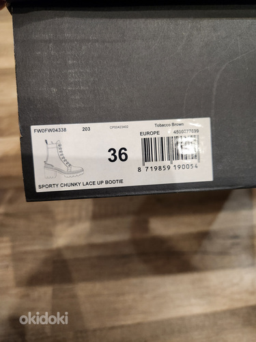 Замшевые ботинки Tommy Hilfiger (фото #7)