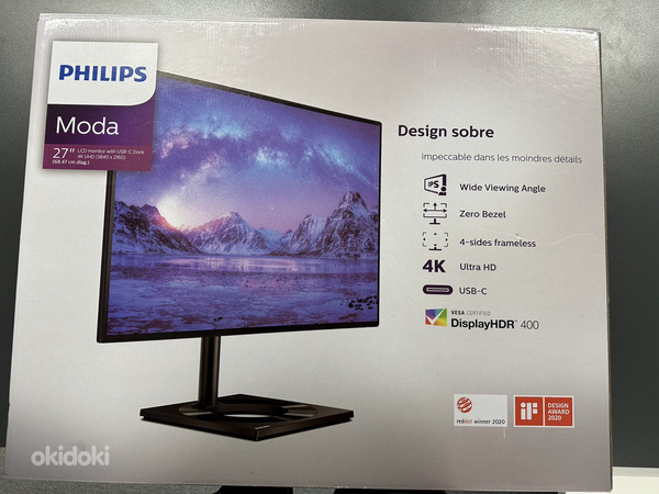 Müüa monitor 27" 4K Ultra HD LED LCD (foto #1)