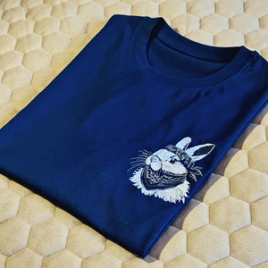Oversize (unisex) T-särk tikandiga „Bandaanajänes” (1 foto / 4)