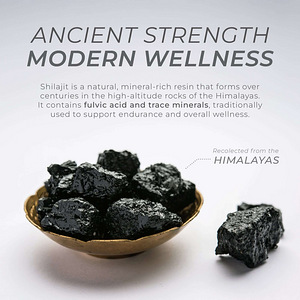 Looduslikud Himaalaja Shilajit kummikommid 3000mg (6 foto / 6)