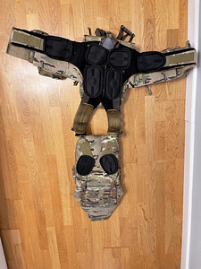AVS, military vest, plate carrier, platikandja, airsoft (5 foto / 5)
