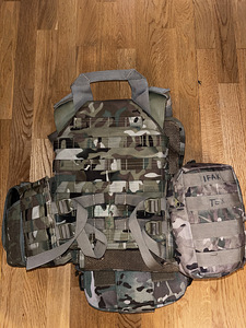 Military vest,platikandja militaar, multicam, airsoft (2 foto / 8)