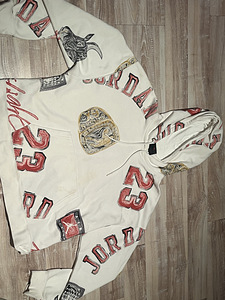 Худи, Jordan Hoodie Custom (Hand Painted) (3 фото из 5)