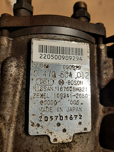 Nissan Almera Tino kõrgsurvepump . 2.2 D (2 фото из 5)